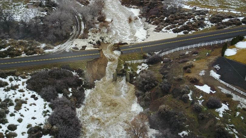 Deep Creek flooding